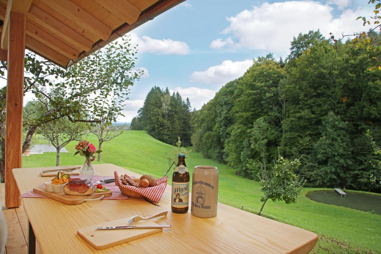 베르나우암히엠지 Das Alm-Chalet-Chiemsee 빌라 외부 사진